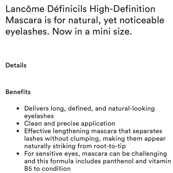 Lancôme Definicils High Definition Mascara - Picture 8 of 8